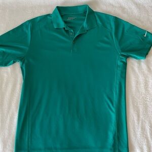 Nike Golf Men's Teal Polo Shirt, size L